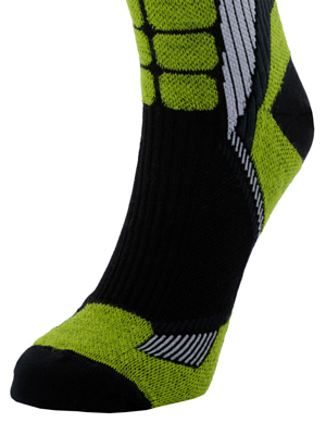 Носки Accapi Trekking Primaloft Crew Black/Lime