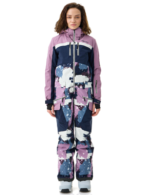 Комбинезон сноубордический Rehall Livia-R Camo Abstract Lavender