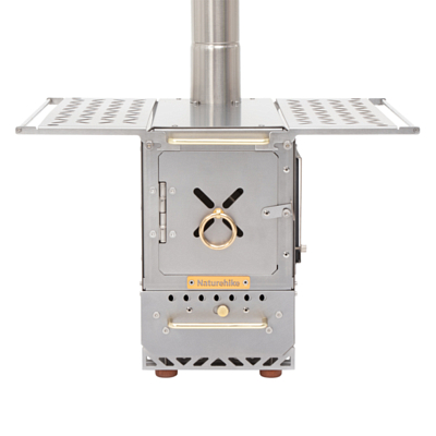 Печка Naturehike Icefield Ranger Desktop Firewood Stove Silver