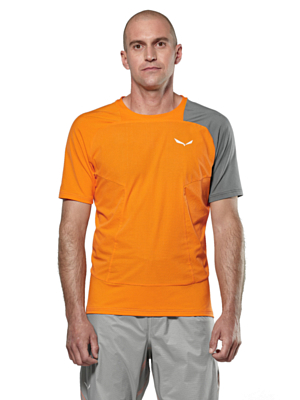 Футболка Salewa Nxt Hybrid Turmeric/0530