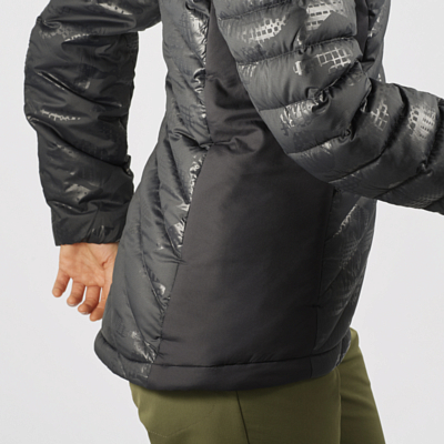 Куртка SALOMON Transition Down Hoodie W Black/Heather
