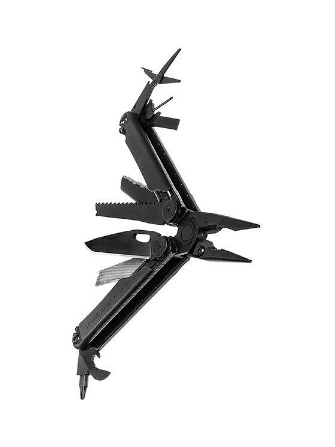 Мультиинструмент Leatherman Wave Plus Black, 18 функций, нейлоновый чехол черный