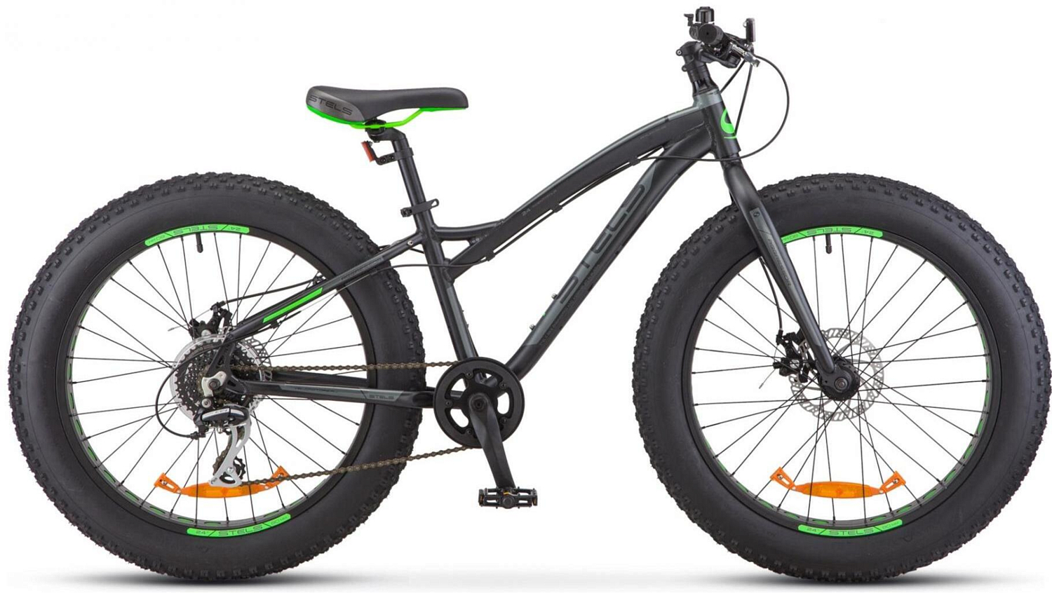 Велосипед Stels Aggressor D 24 V010 2020 Черный