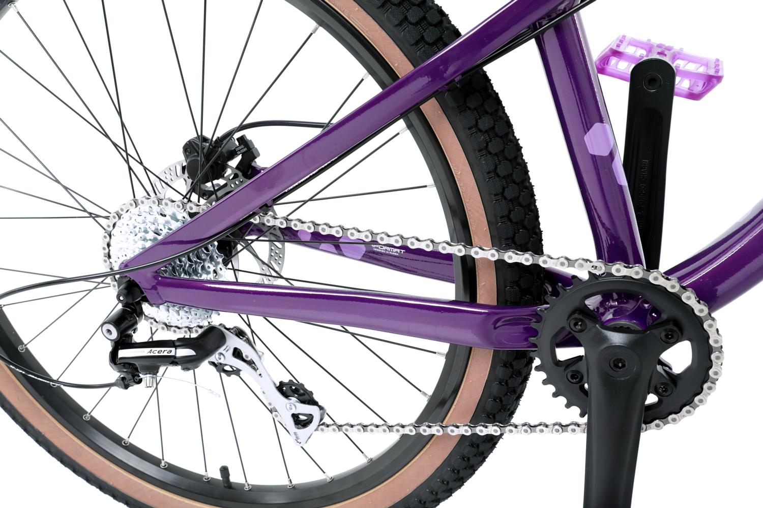 Велосипед Format 9213 26 2021 фиолетовый