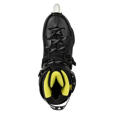 Роликовые коньки Powerslide Imperial One 80 Black/Yellow