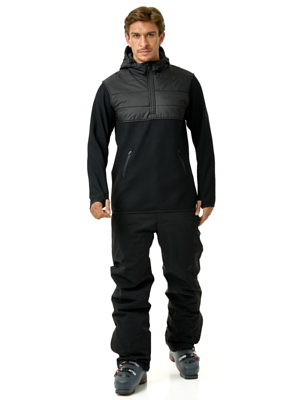 Куртка-анорак горнолыжная MAJESTY Heatshield Black