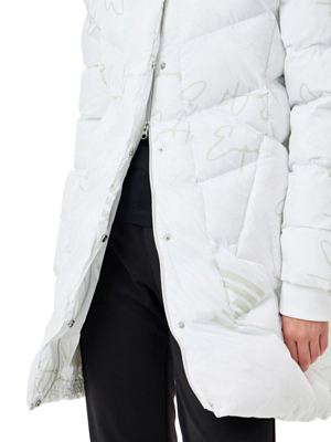 Куртка EA7 Emporio Armani Mountain Winter W Extra Padded Monogram White