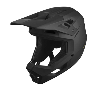 Велошлем ALPINA Pikes Mips Black Matt