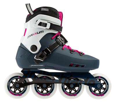 Роликовые коньки Rollerblade Maxxum Edge 90 W Raspberry/Sapphire
