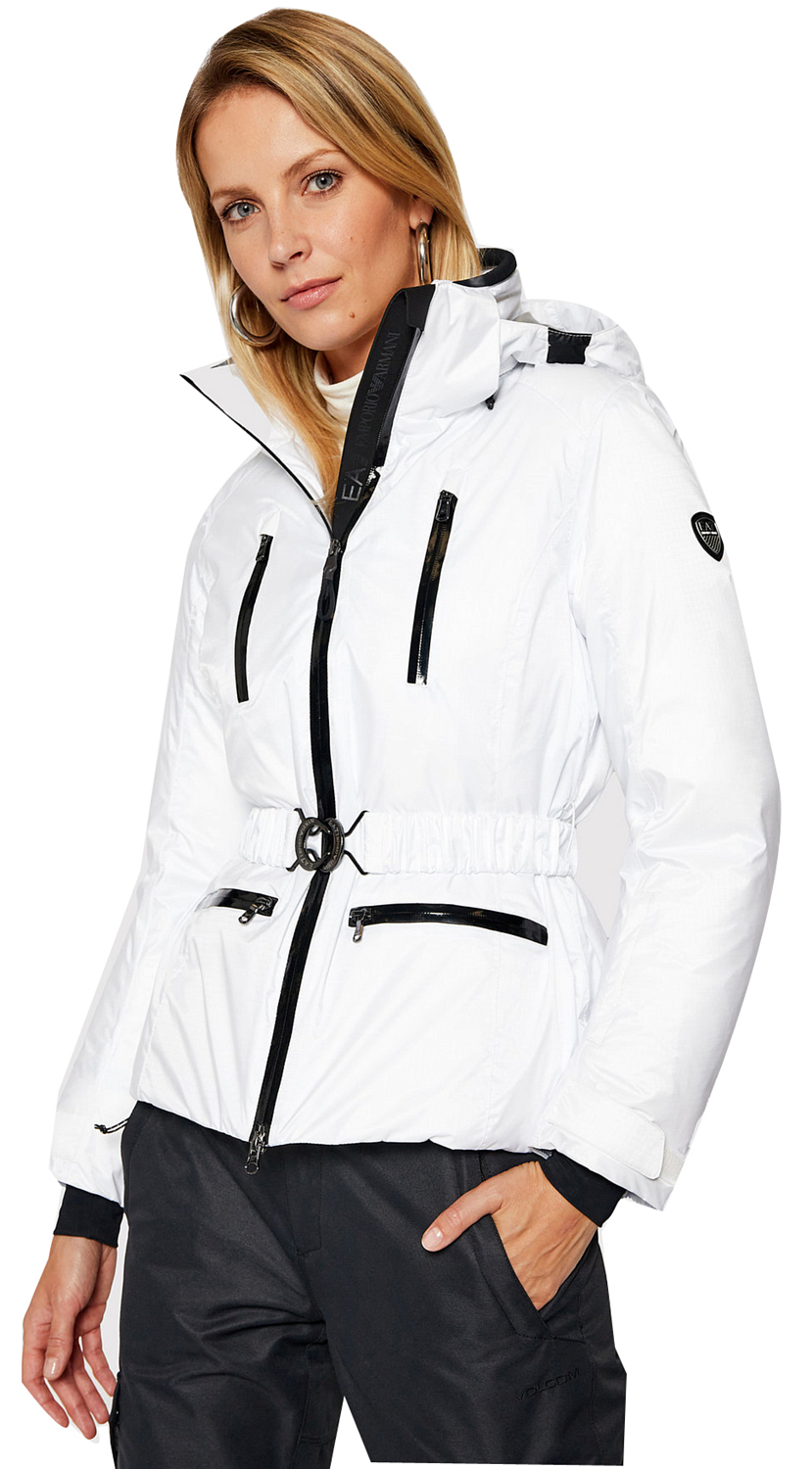 Куртка горнолыжная EA7 Emporio Armani 2020-21 SKI W JKT 7 White