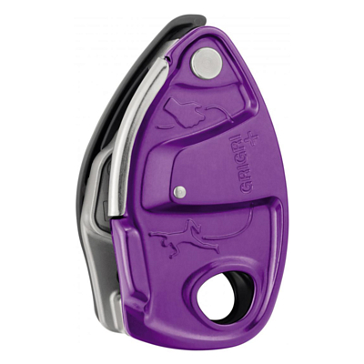 Страховочно-спусковое устройство PETZL Grigri+ Violet