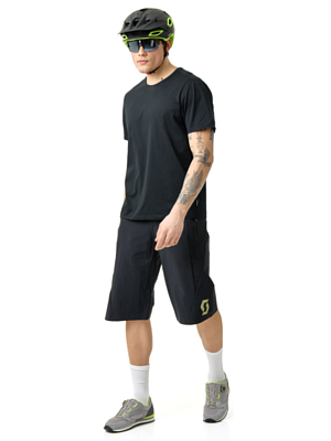 Велошорты свободные SCOTT Trail Tuned Black