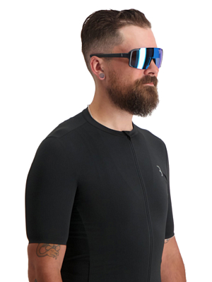 Очки солнцезащитные BBB Chester Matte Black/MLC Blue