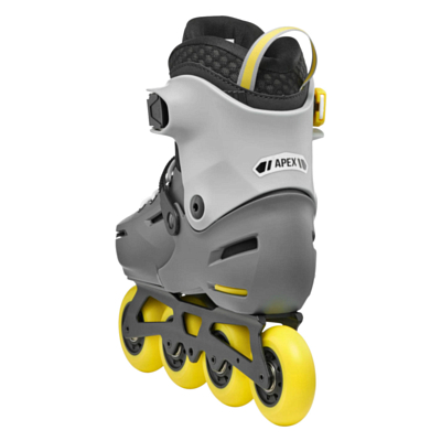 Роликовые коньки Rollerblade Apex Charcoal/Yellow