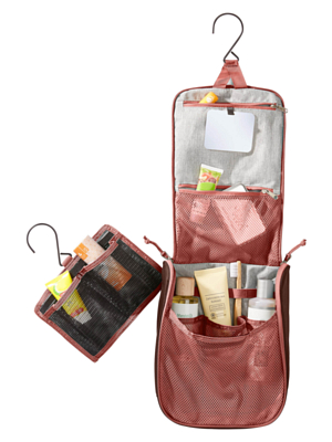 Косметичка Deuter Wash Center II Caspia/Raisin