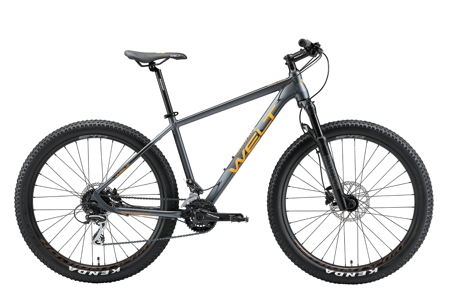 Велосипед Welt Rockfall SE Plus SRT 27 2021 Matt dark grey