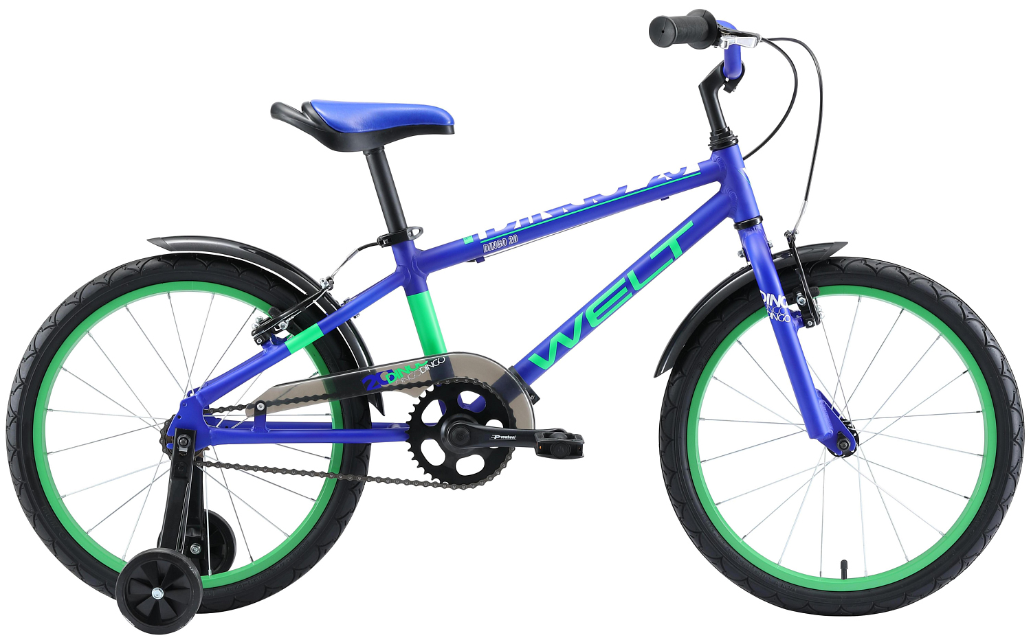 Велосипед Welt Dingo 20 2021 Dark blue/green