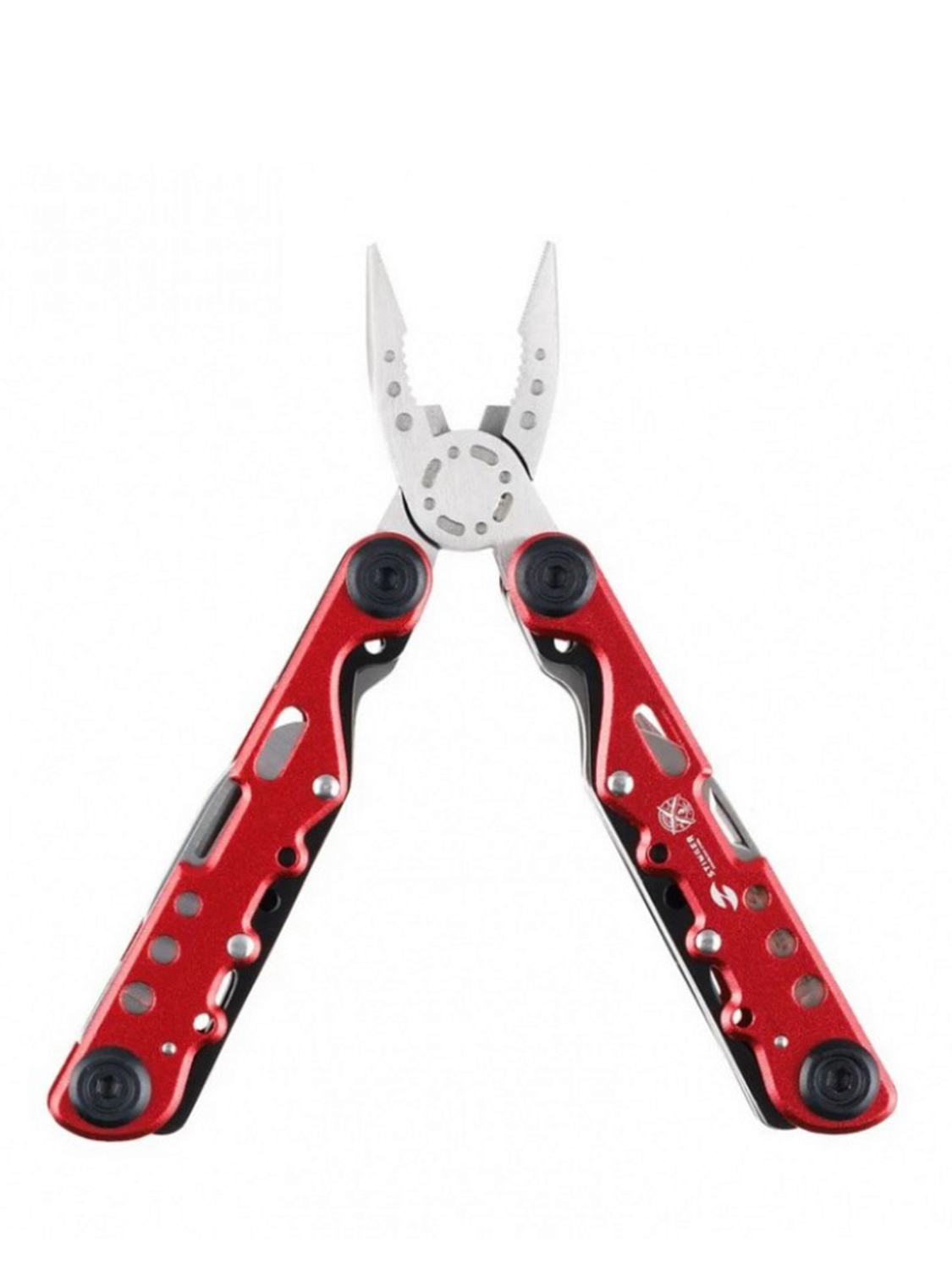 Мультиинструмент Stinger Knives 105x40 мм 13 функций сталь Красно ...