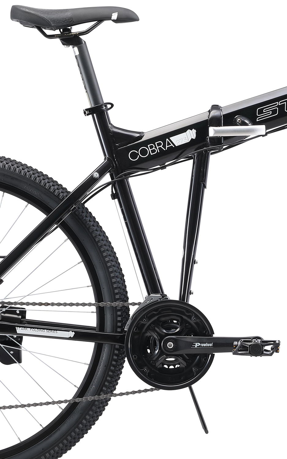 Велосипед Stark Cobra 27.3 HD 2019 Черный/Белый