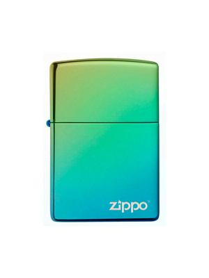 Зажигалка Zippo Classic Зелёный-Глянцевый