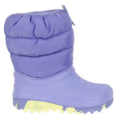 Crocs Classic Neo Puff Boot T Digital Violet