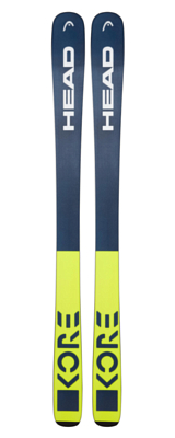Горные лыжи с креплениями HEAD Kore Team SW+SX TEAM 9.0 GW CA BR 95 [D] Anthracite-Neon Yellow