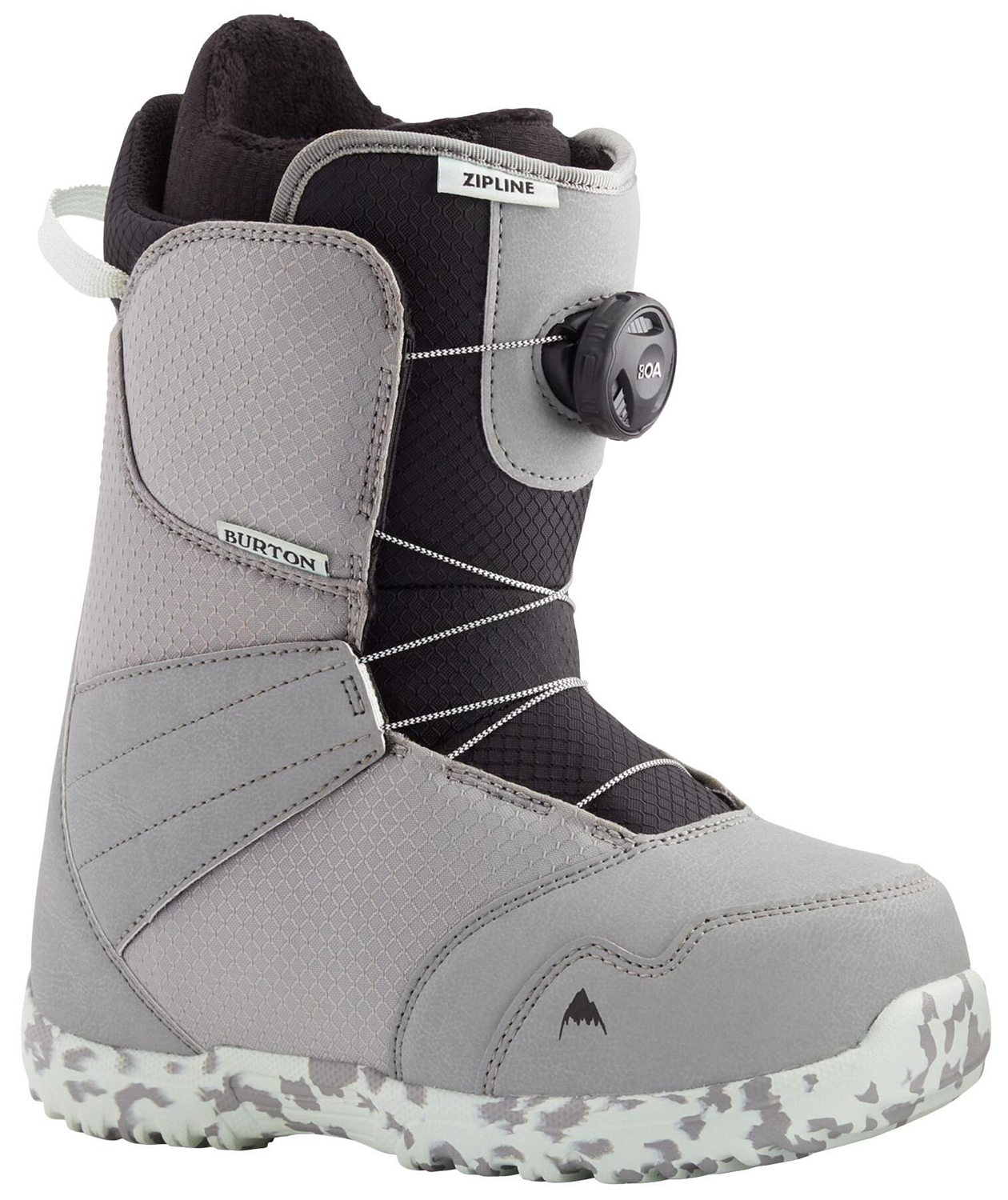 Ботинки для сноуборда BURTON 2020-21 Zipline Boa Gray/Neo-mint