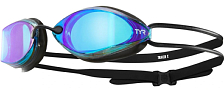 Очки для плавания TYR Tracer-X Racing Mirrored Голубой