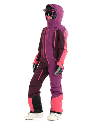 Комбинезон сноубордический Dragonfly Gravity Premium Purple-Brown