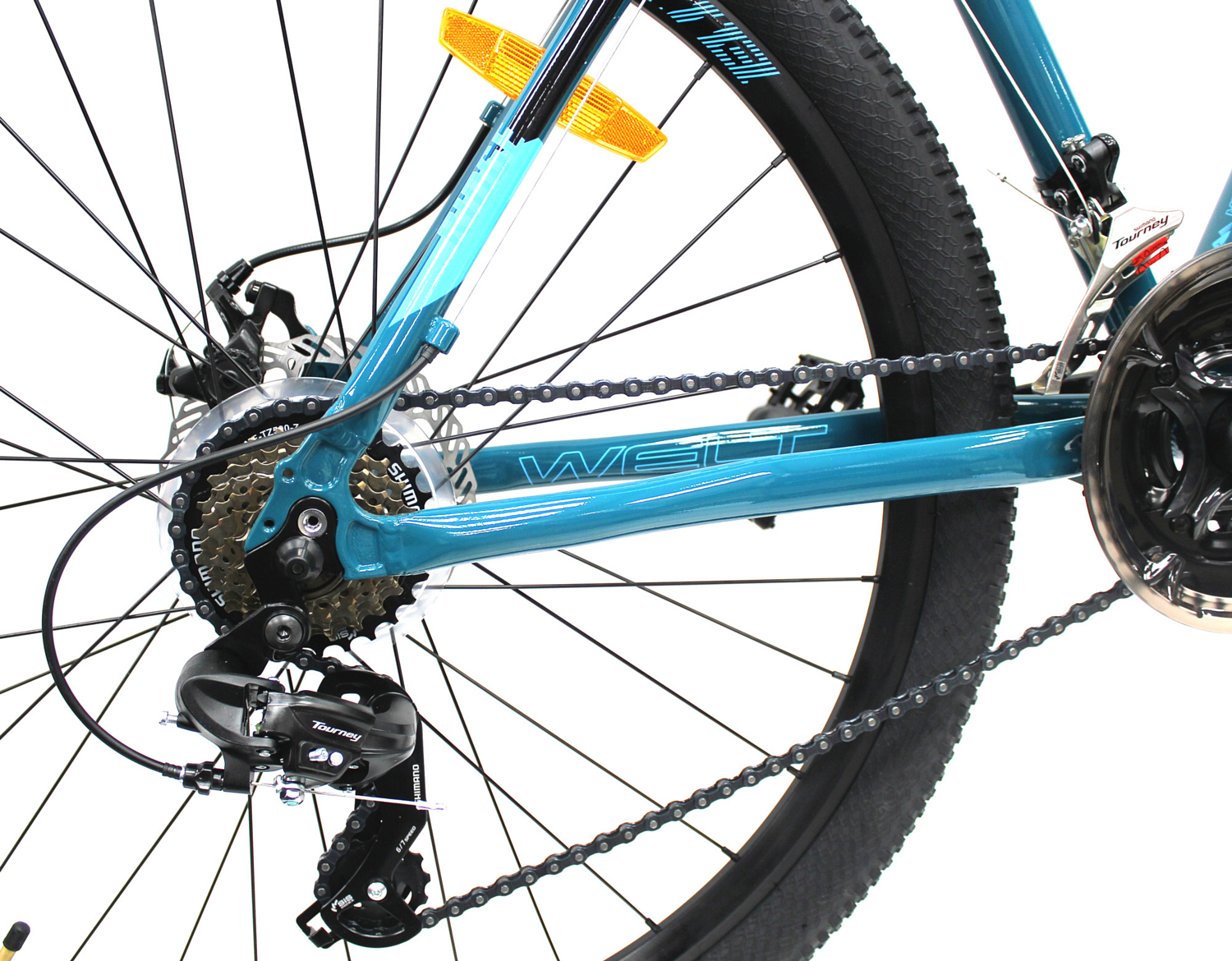 Велосипед Welt Ridge 1.0 D 26 2020 Dark Blue/Light Blue