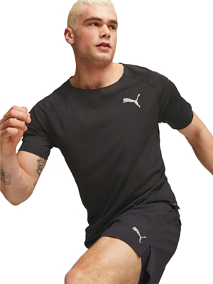 Футболка беговая Puma Ultraspun Black