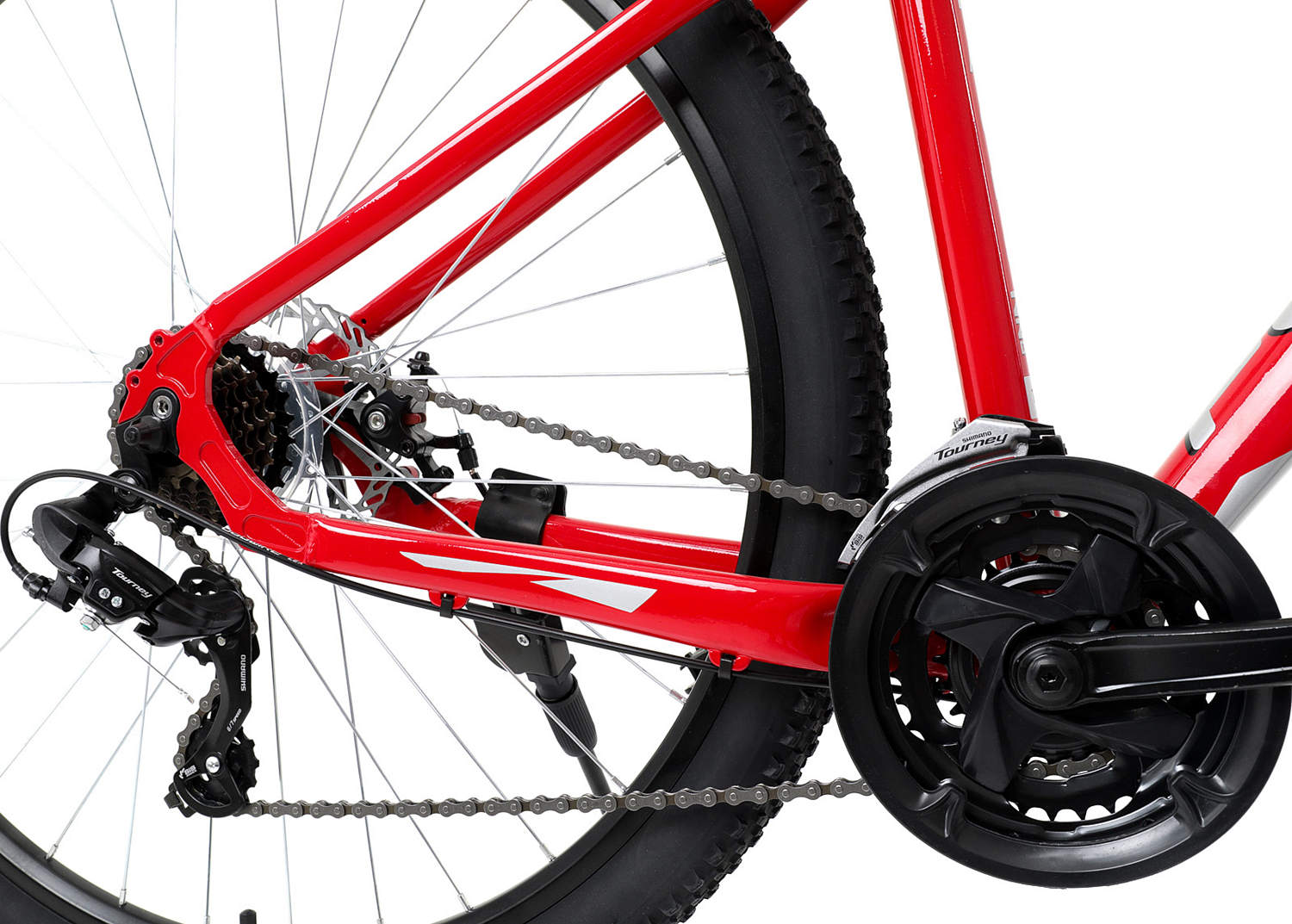 Велосипед Forward Apache 29 2.0 Disc 2021 Красный/Серебристый