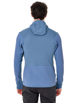 Флисовая куртка Salewa Puez Waffle Hybyrid Hooded Java Blue