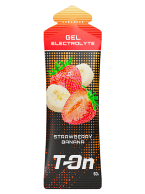 _Гель T-ON Electrolyte. Клубника-Банан 60 г.