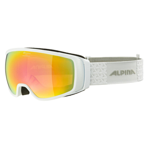 Очки горнолыжные ALPINA Double Jack Q-Lite White Matt/Q-Lite Rainbow Sph. S2