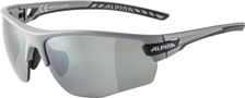 Очки солнцезащитные Alpina 2022 Tri-Scray 2.0 Hr Grey Matt black mirror Cat. 3 / clear Cat. 0 / orange mirror Cat. 2
