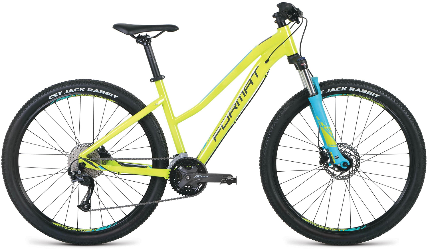 Велосипед Format 7712 2019 желтый
