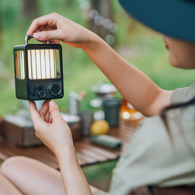 Фонарь кемпинговый Flextail Villa Lantern Black