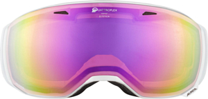 Очки горнолыжные Alpina 2021-22 Estetica Q White-Skyblue/Pink S2