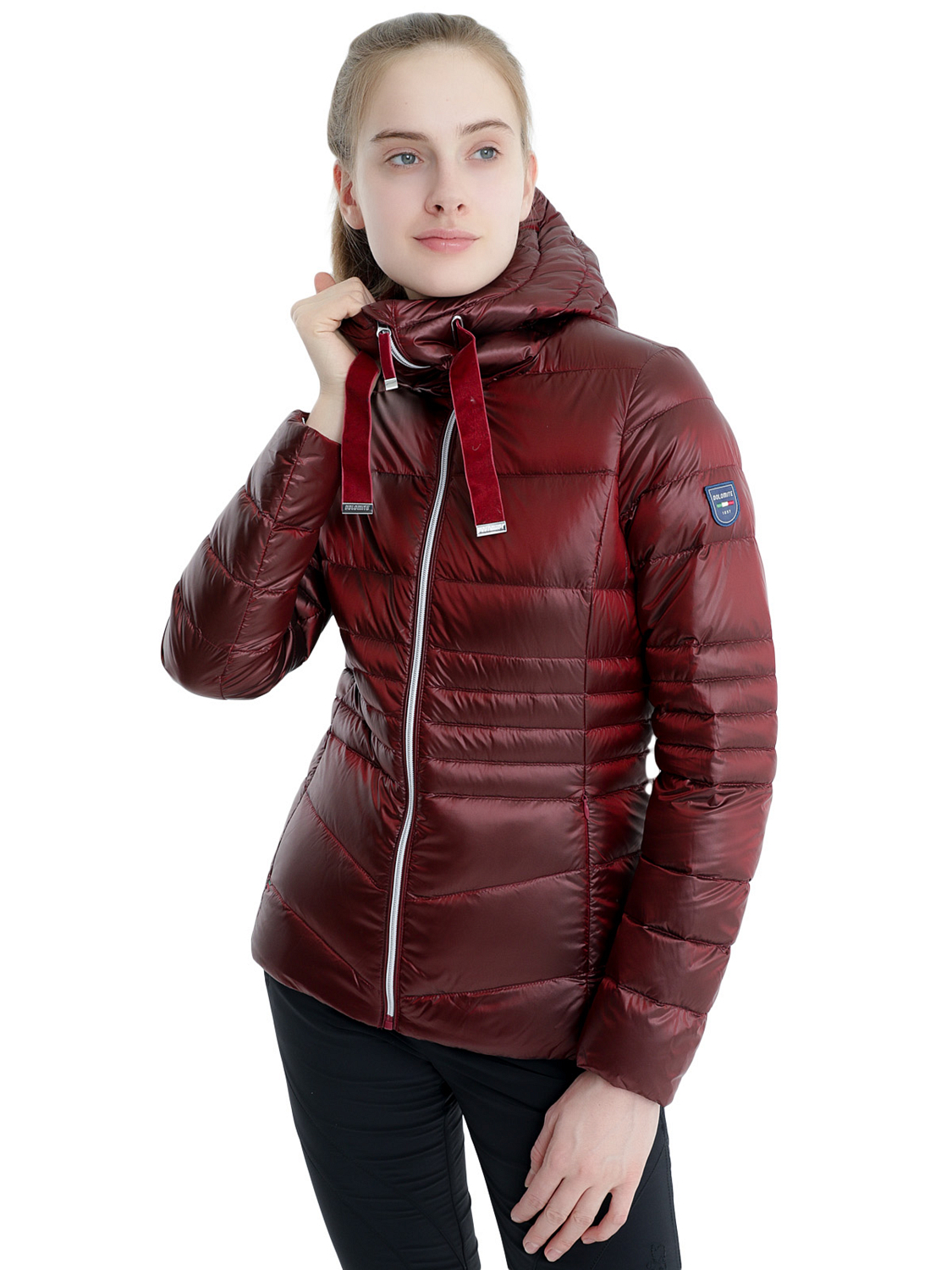 Куртка Dolomite Corvara Satin Hood W's Alert Red