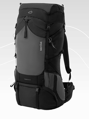 Рюкзак Kanrock Charger 110+15 Charcoal Black