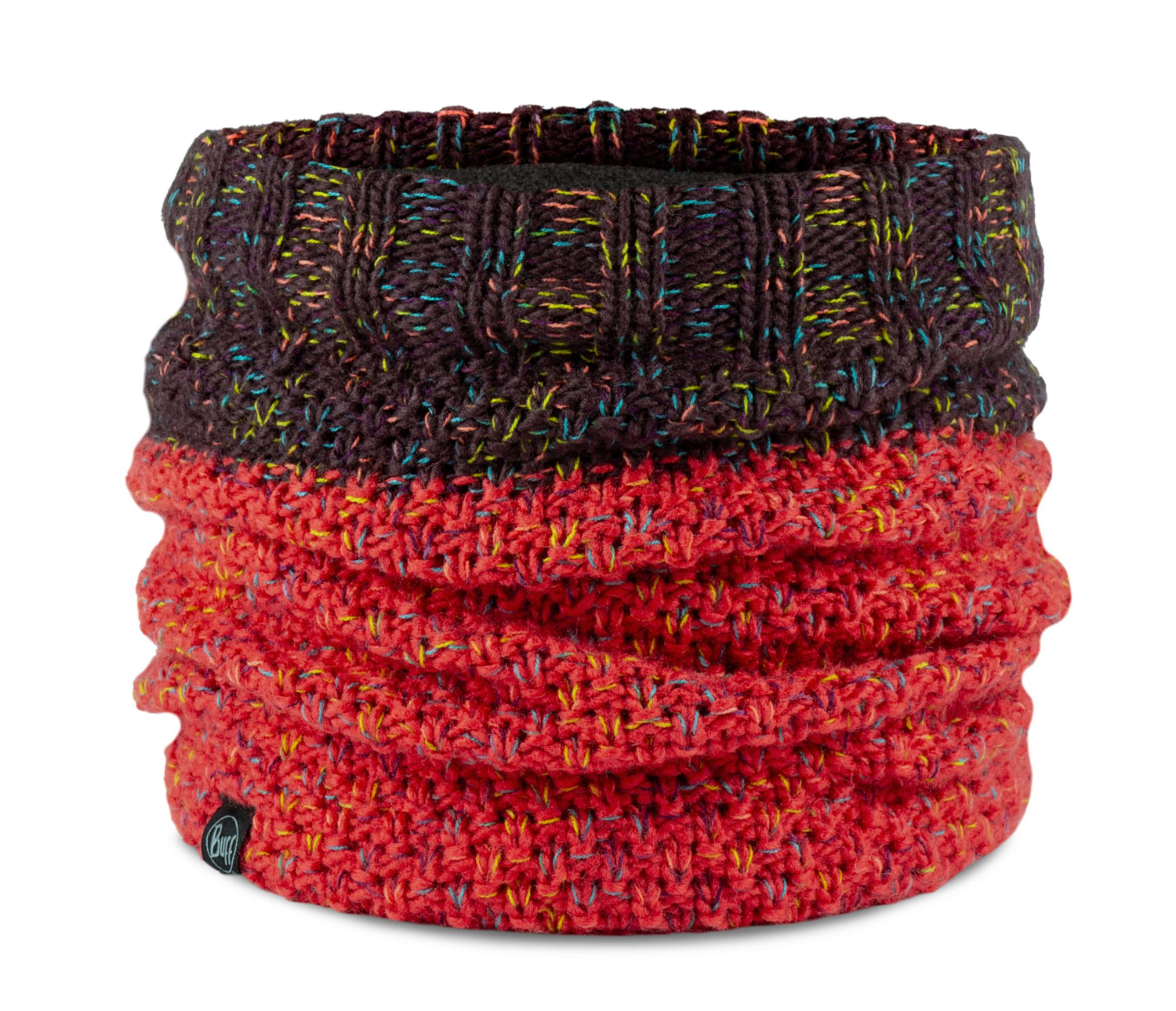 Шарф Buff Knitted & Fleece Neckwarmer Janna Coral