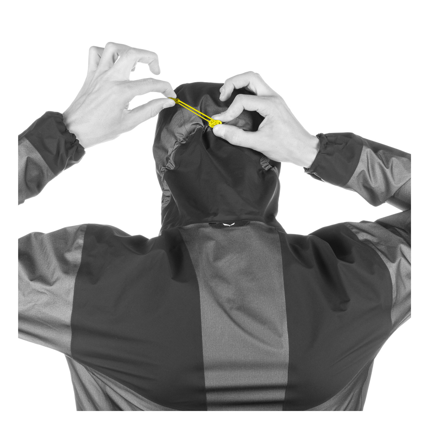 Куртка для активного отдыха Salewa 2020 Pedroc 2 Gtx ACT M Black Out/Pale Frog