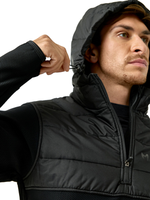 Куртка-анорак горнолыжная MAJESTY Heatshield Black
