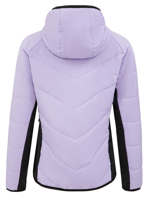 Куртка беговая Nordski Hybrid Warm W Lavender/Black