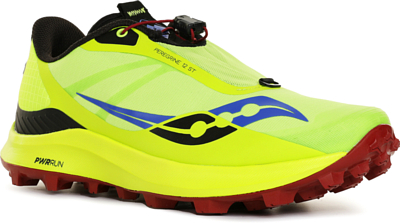 Saucony Peregrine 12 ST Acid Lime Spice