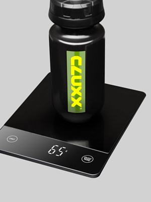 Фляга CLUXX Ergo 550 Fast Flow Black/Green