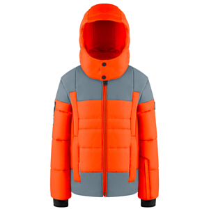 Куртка горнолыжная детская Poivre Blanc W22-0903-JRBY/A Multico Flame Orange