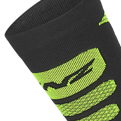 Носки LENZ Free Tour 1.0 Black/Lime