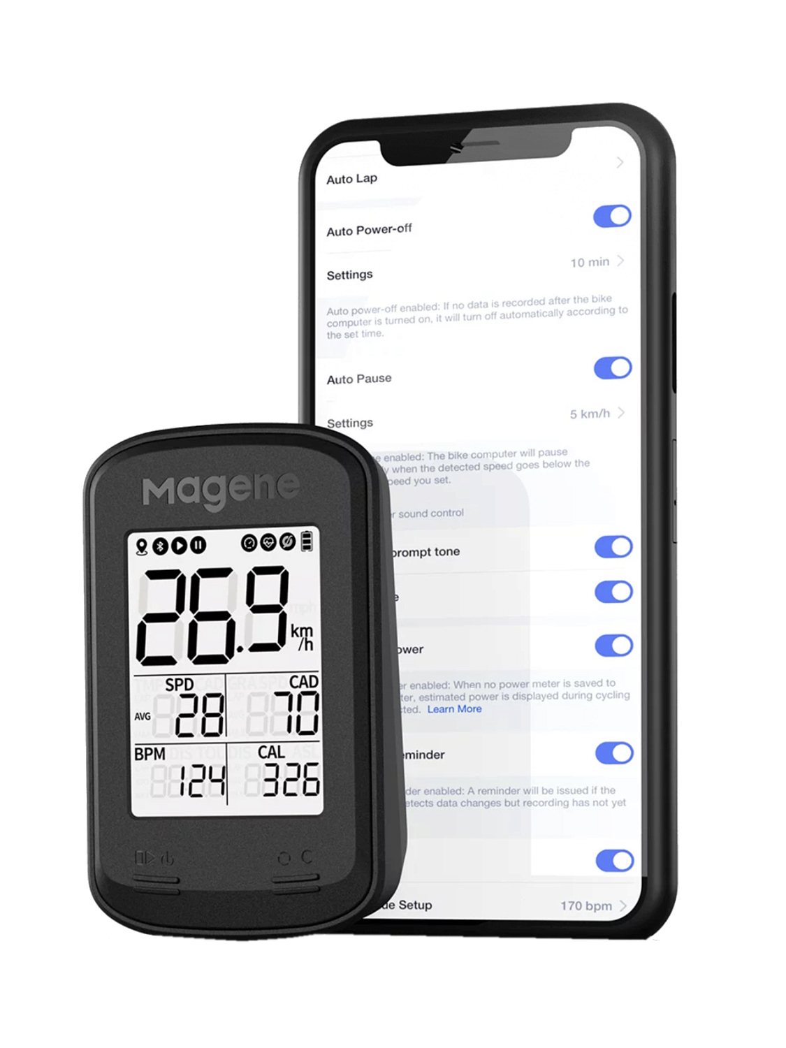 Велокомпьютер Magene C206 Pro, 29 функций – купить по цене 4490 руб ...